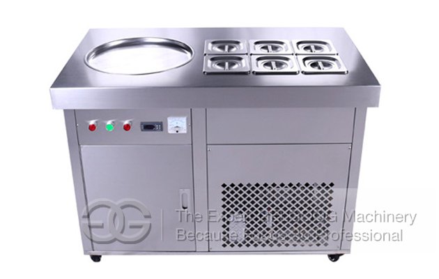 2 Compressor Speed Cooling Thailand Style Roll Fry Ice Cream Machine -  China Thailand Rolled Fried Ice Cream Machine, Thailand Fry Ice Cream  Machine