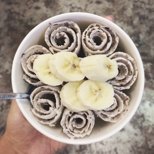 ice cream rolls